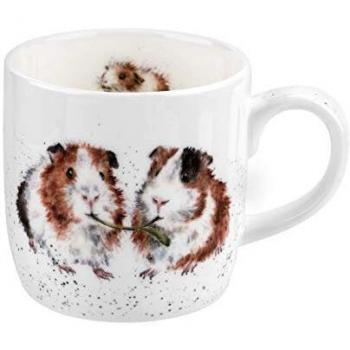Wrendale Designs Lettuce be Friends Guinea Pig Bone China Mug