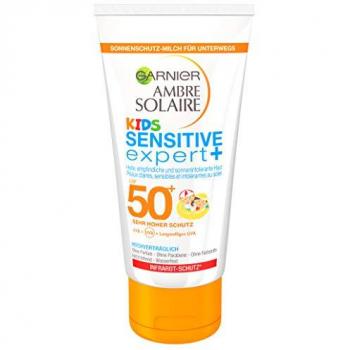 GARNIER Sonnenschutzcreme Ambre Solaire Kids Sensitive Expert LSF 50+
