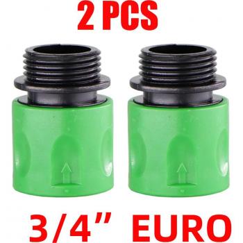 Adaptador universal de manguera 3/4” con conexión rápida