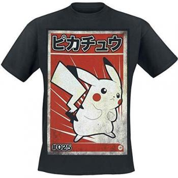 T-shirt court Pokémon