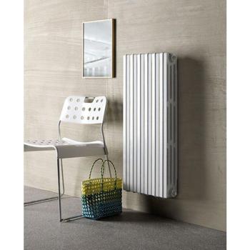 Radiateur rideau acier-matisé 1600 W – 880 mm de haut, 720 mm de long, 130 mm d’épaisseur, 14,4 L (E488/