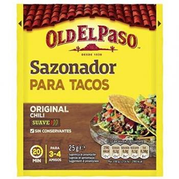 Sazonador Old El Paso para Tacos 25g