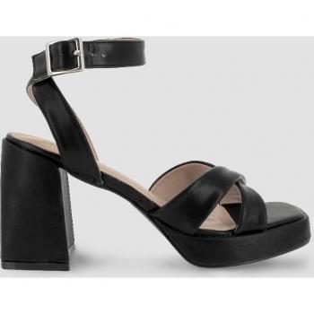 Sandalias de tacón Blogger Irene en color negro