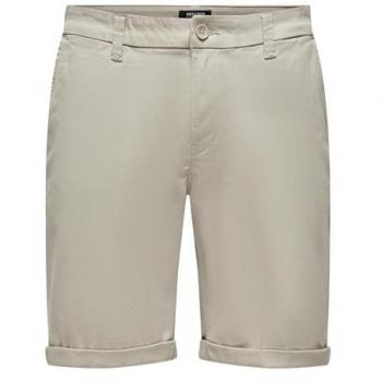 ONLY & SONS Pantaloni Corti Regular Beige