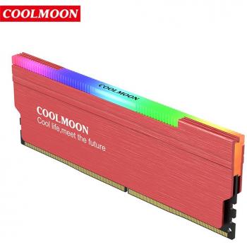 COOLMOON RAM Kühlkörper mit RGB für DDR3 DDR4 Speicher