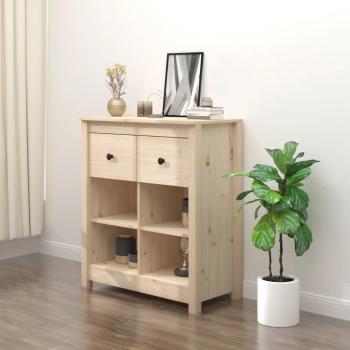Buffet en bois de pin 70x35x80 cm vidaXL