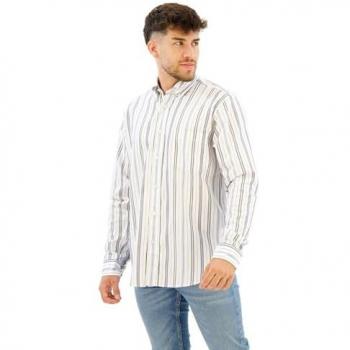 Herren Freizeithemd BOSS ORANGE 'Lambey' mit Button-Down-Kragen, Größe M