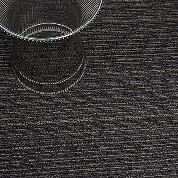 Chilewich Bodenmatte Skinny Stripe Stahl 46 x 71 cm, rechteckig