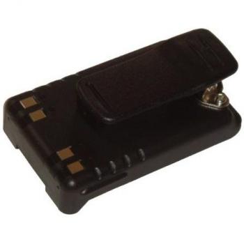 Batterie de remplacement vhbw pour Icom IC-60V, IC-E85, IC-F50, IC-F50V, IC-F51 (1800mAh, 7,4V, Li-ion) avec clip