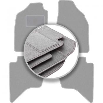 Tapis de sol en caoutchouc gris pour Mazda BT-50 (2007-2012)