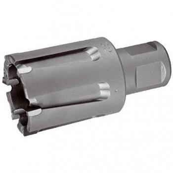 Broca hueca con dientes metal duro vástago weldon para vías de tren (ø 32 mm)