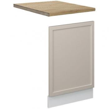 Vicco Fame-Line Frontblende, 45 cm, GrauBeige/Weiß