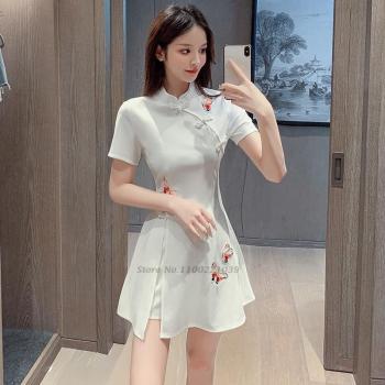 Shorts y Vestido Cheongsam Fusion
