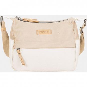 Bolso Bandolera Doble Ventis Beige