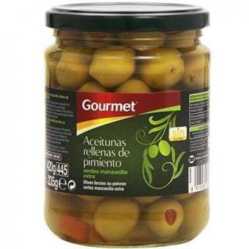 Pack de 6 Aceitunas Rellenas de Pimiento 235 g