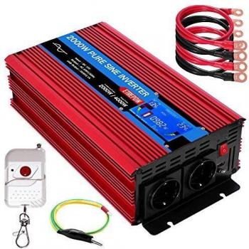Transformateur EtréPower 12V 4000W – 2 prises EU + USB