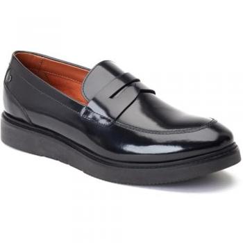 Black Sid Loafers, Size 7