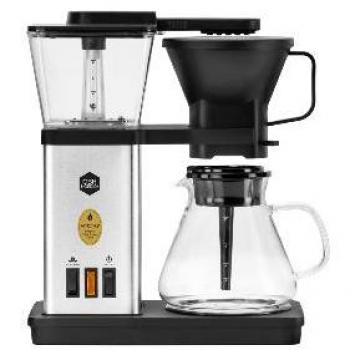 Caffè Goccia OBH Nordica 2411 1,25 L – Macchina Manuale in Nero e Argento