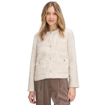 Giacca Medie Stagioni Bianca Beige