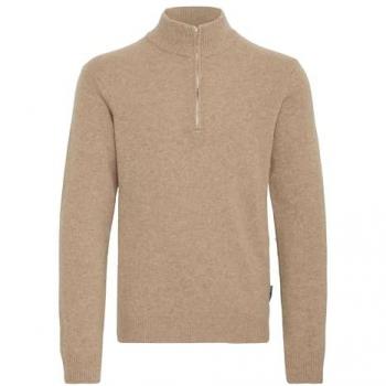 CFKARL Halfzip Lammwoll-Strick Casual Friday – Herren L Silber (20505249)