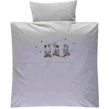 Alvi Bettwäsche 80x80: Bär schwingt – 979‑0