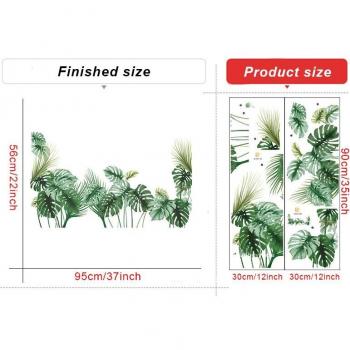 Monstera Leaf Home Decor Sticker