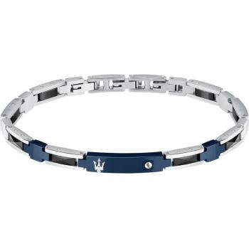 Bracelet Maserati Bleu Acier 18.5 cm + 3 cm