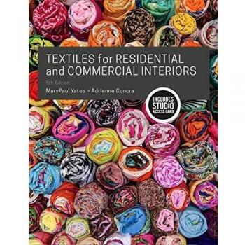 Textiles for Residential and Commercial Interiors: Bundle Book + Studio Access,