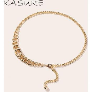 KASURE Women's Decorative Chain Belt
