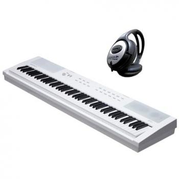 Kurzweil Stage-Piano KAE1-WH 88 Tasten, Weiss, mit Kopfhörer