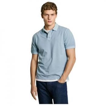 Pepe Jeans Polo New Oliver PM542099 Blu Regular Fit (design simile)