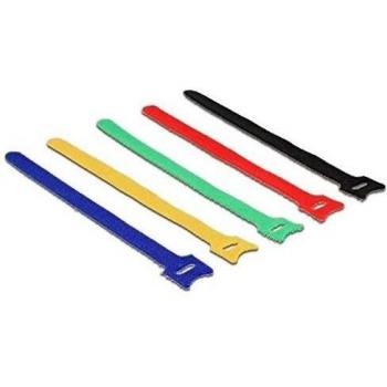 DeLOCK 18636 presilla Nylon Rojo 10 pieza(s)