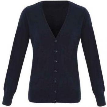 Premier Women's Essential Acrylic V Neck Cardigan 10 UK