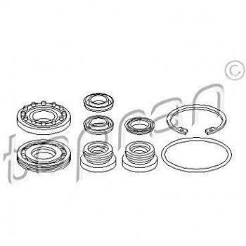 TOPRAN Juego de reparación para cilindro principal de freno 111 224