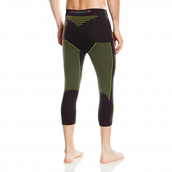 X‑Bionic Herren Unterwäsche Acc Evo UW Hose Medium, Anthrazit/Gelb, L/XL