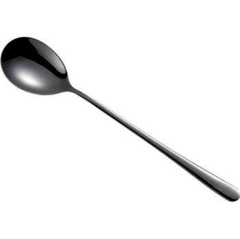 Gold-Plated Adult Dinner Spoon with Long Handle