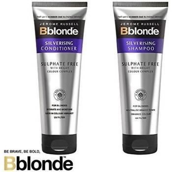 Jerome Russell Bblonde Silverising Shampoo & Conditioner 250ml