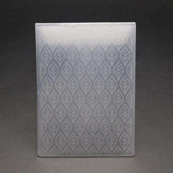 DIY Leaf Ripple Embossing Die – 10.5 × 15 cm