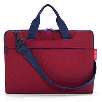 Reisenthel netbookbag Mallette Ordinateur à roulettes, 40 cm, 5 litres, Rouge (Dark Ruby)