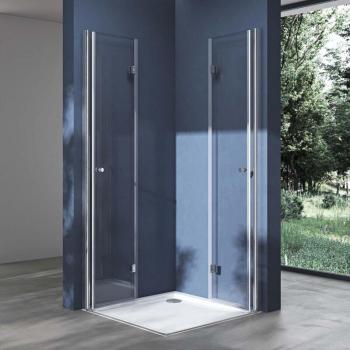 Paroi de douche Doporro 90x90 réversible