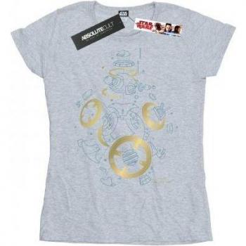 T-shirt BB-8 déconstructé en coton Star Wars The Last Jedi pour femmes