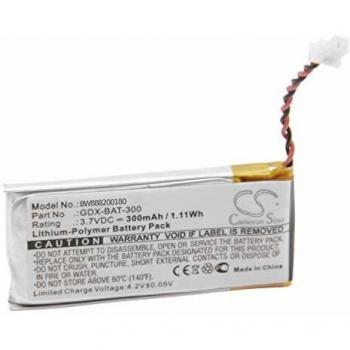 Vhbw batterie Li-Polymère 300mAh pour Vernier Go Direct
