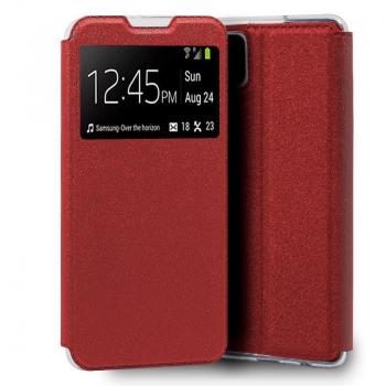 Funda Flip Cover Liso Rojo Samsung Galaxy A12