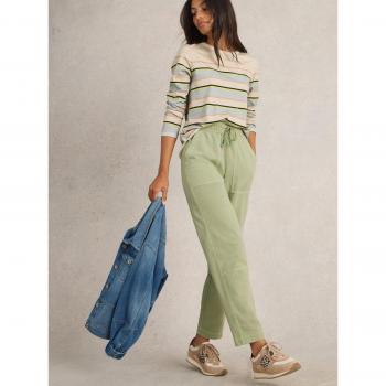 Joggins vertes « White Stuff » Jude, 100 % coton