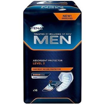 TENA MEN COMPRESA HOMBRE NIVEL 3 16 UNIDADES