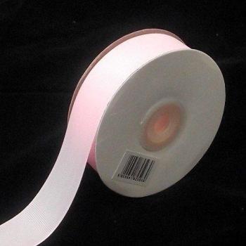 UK CardCrafts 10mm Light Pink Grosgrain Ribbon 25m with Complimentary 12-Tag Set
