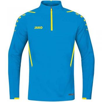 Jako Fleecepullover Herren Ziptop Challenge Blau