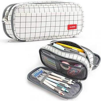 Waterproof Pencil Case with 3 Compartments