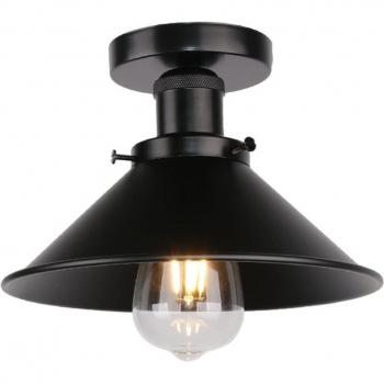 Industrial Iron Ceiling Lamp by Axhup – 22cm Vintage Design