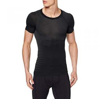 Odlo Performance Light 2XL Black Base Layer for Men (Short Sleeve)